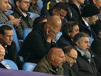 Angry Pep in danger of being t...